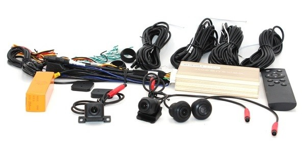 Sistem parcare 360 grade 3D cu 4 camere wide angle bird eye PZV400 [6]