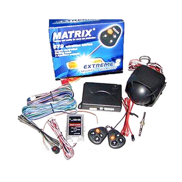 ALARME AUTO fara pornire motor - Alarma auto cu telecomenzi cu 4 butoane Maat 679