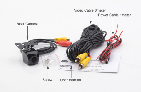 Camera auto marsarier cu unghi de 180 grade C432-180 [2]