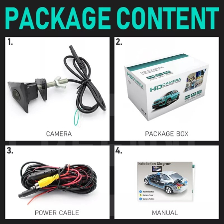 Camera frontala aftermarket dedicata pentru grupul VAG cu montaj in sigla - F108 [6]