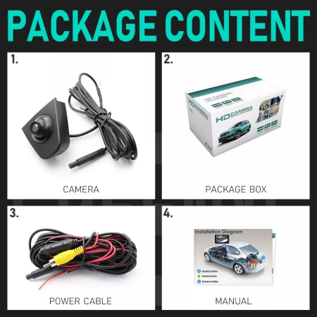 Camera frontala dedicata Honda cu montaj in sigla - F106 [5]