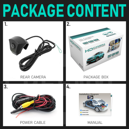 Camera frontala dedicata pentru Audi cu montaj in sigla - F121 [3]