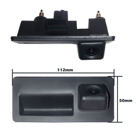 Camera marsarier aftermarket dedicata pentru Golf, Jetta, Passat, Touareg, Tiguan, Sharan, Touran, pe manerul de portbagaj - 01578 [3]