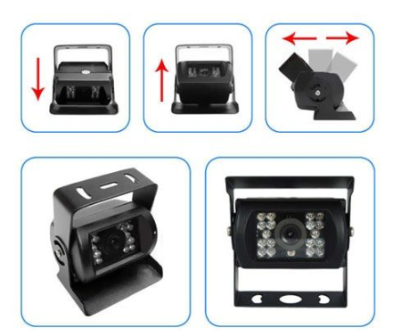 Camera marsarier cu infrarosu 12V - 24V C134 pentru Camioane, Autocare, Bus-uri [3]