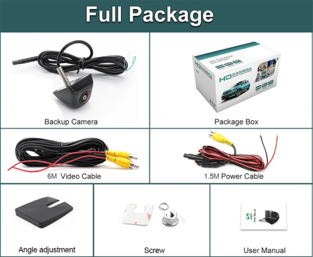 Camera marsarier / frontala HD unghi 170 grade cu StarLight Night Vision - FS818 [4]