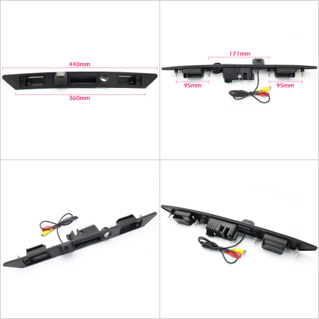 Camera marsarier HD, unghi 170 grade cu StarLight Night Vision pentru Audi A3, A4, A6, A8, Q7 - FA901 [2]