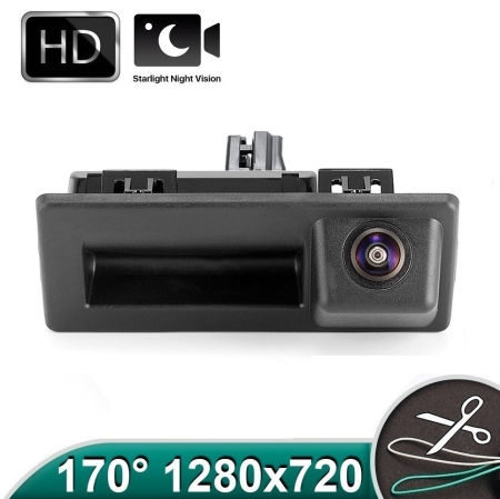 CAMERE MARSARIER - Camera marsarier HD, unghi 170 grade cu StarLight Night Vision pentru Audi A4 B9, A3 8V, Q7, A6 C7, A7 C7, A8 - FA8032