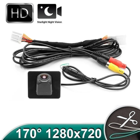 CAMERE MARSARIER - Camera marsarier HD, unghi 170 grade cu StarLight Night Vision pentru Mazda 3 Axela BM Sedan (2014-2018) - FA9199+JP011