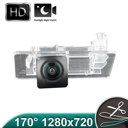 CAMERE PENTRU SKODA - Camera marsarier HD, unghi 170 grade cu StarLight Night Vision pentru Skoda Octavia 3, Suberb 2 Break, Skoda Rapid - FA8277