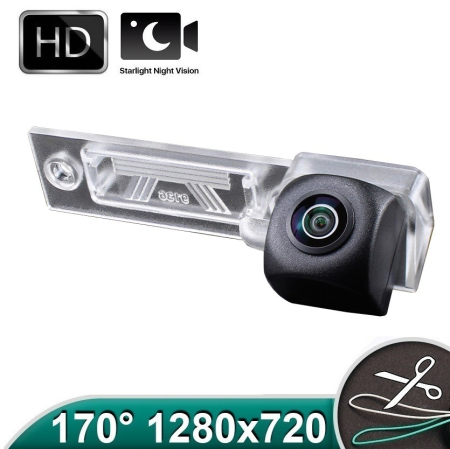 CAMERE PENTRU SKODA - Camera marsarier HD, unghi 170 grade cu StarLight Night Vision pentru Skoda Superb I 2002-2008 - FA9136