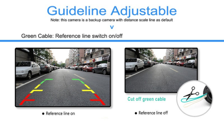 Camera marsarier HD, unghi 170 grade cu StarLight Night Vision Peugeot 206, 207, 307 SW, 407 SW, 5008, Partner - FA966 [4]