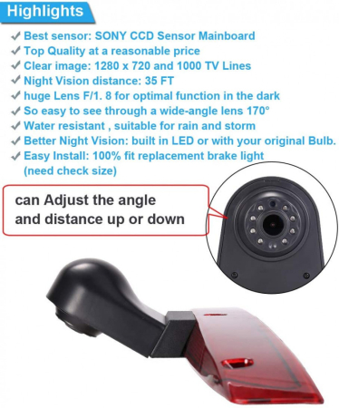 Camera marsarier Mercedes Vito, Viano W639 2003 - 2014 - W639-B7239 [3]