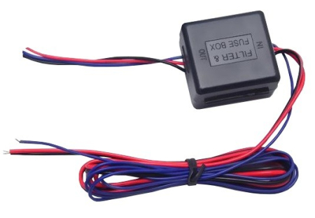 CAMERE MARSARIER - Filtru stabilizator 12V camera marsarier si senzori de parcare