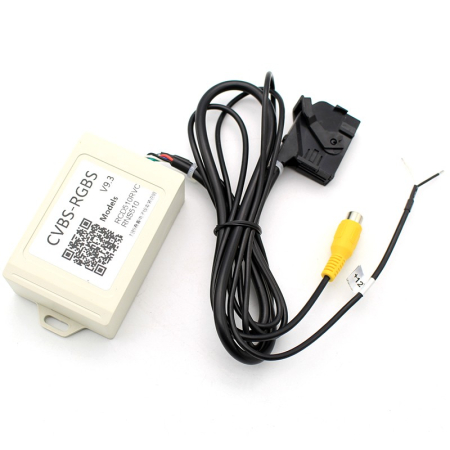 Interfata video, convertor CVBS-RGBS pentru montare camera marsarier aftermarket la RNS510 si RCD510 [5]