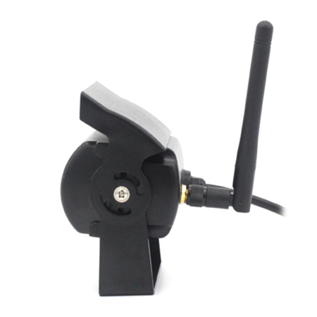 Kit marsarier wireless cu camera si display de 9" 12V~24V pentru Camioane, Autocare, Bus-uri - K610W-BUS [8]