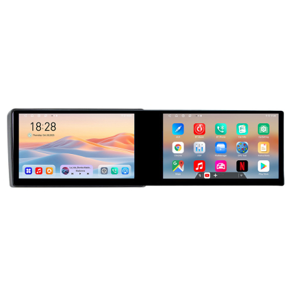 NAVIGATII DEDICATE - Navigatie Audi A3 8P Kit-049 Edotec 2 ecrane  8 core 4+128 21.6 inch Incell android Wifi 5Ghz gps internet