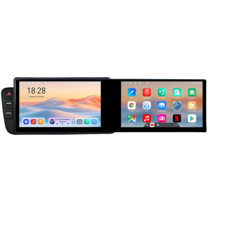 NAVIGATII DEDICATE - Navigatie Audi A4 2008-2016 NON-MMI Kit-A4 Edotec 2 ecrane  8 core 4+128 21.6 inch Incell android Wifi 5Ghz gps internet