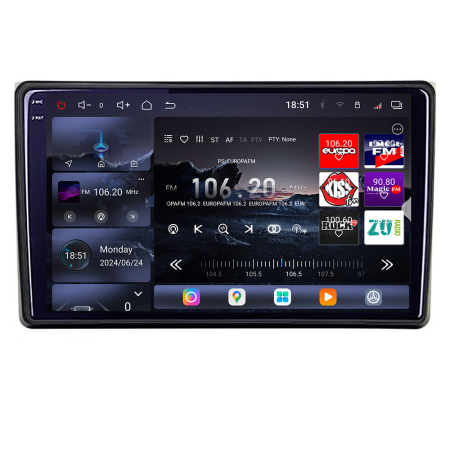 NAVIGATII DEDICATE - Navigatie Audi A4 B6, A4 B7 2001-2007  Edotec Kit-050 8 core QLED 2K 16+512GB 360 Android Waze USB Navigatie Internet Youtube Radio v1