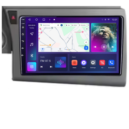 NAVIGATII DEDICATE - Navigatie Audi A6 C6 2004-2010 dedicata Android QLED octa core 4+64 4G DSP FHD carplay android auto radio gps internet Android kit-a6-c6+EDT-E309v3