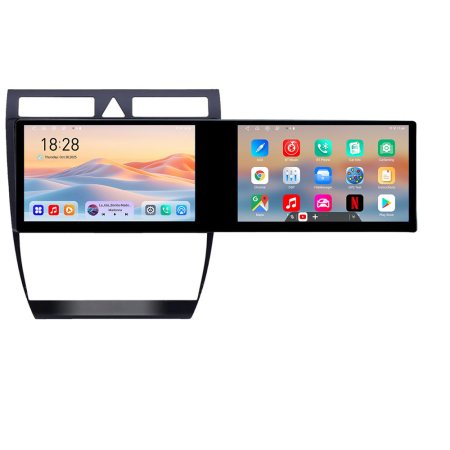 NAVIGATII DEDICATE - Navigatie Audi A6 Kit-102 Edotec 2 ecrane  8 core 4+128 21.6 inch Incell android Wifi 5Ghz gps internet