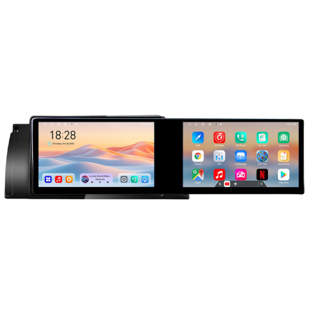 NAVIGATII DEDICATE - Navigatie BMW E39 si E53 Kit-082 Edotec 2 ecrane  8 core 4+128 21.6 inch Incell android Wifi 5Ghz gps internet