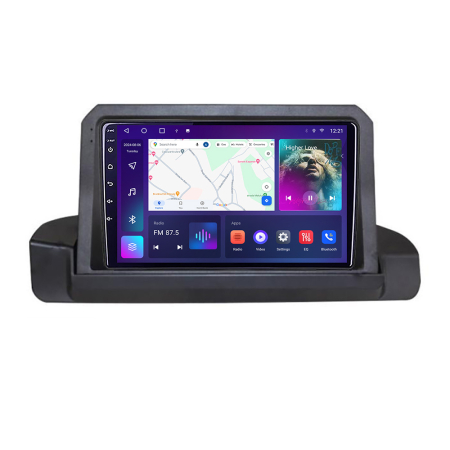 NAVIGATII DEDICATE - Navigatie BMW Seria 3 E90 fara ecran de fabrica Android Ecran QLED octa core 4+64 carplay android auto KIT-e90+EDT-E309V3