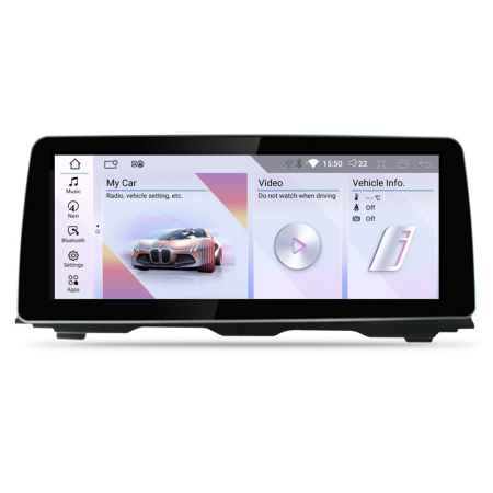 NAVIGATII DEDICATE - Navigatie BMW Seria5 F10 2012-2015 cu ecran NBT Android ecran 10.25" 4+64 4G BT