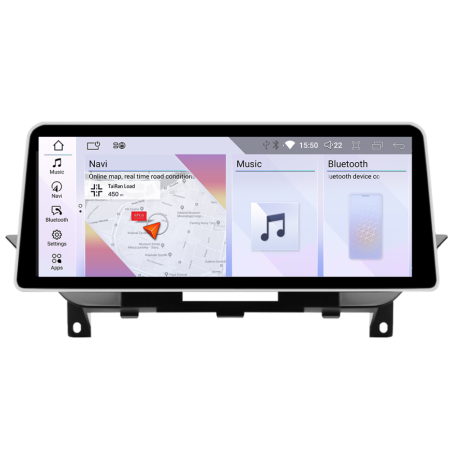 NAVIGATII DEDICATE - Navigatie BMW X1 E84 2010-2011 cu ecran CIC Android ecran 10.25" 4+64 4G BT