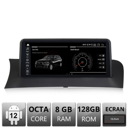 NAVIGATII DEDICATE - Navigatie BMW X3 X4 F25 F26 2012-2015 cu ecran NBT Android ecran 12.3" 4+64 4G BT