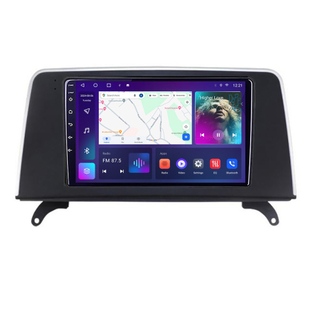 NAVIGATII DEDICATE - Navigatie BMW X5 X6 2009-2014 CIC Android Ecran QLED octa core 4+64 carplay android auto KIT-x5-cic+EDT-E309V3