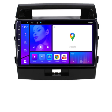 NAVIGATII DEDICATE - Navigatie Chrysler Jeep KIT 202 -LITE Android Ecran 720P Octa Core 4 64 Carplay v1