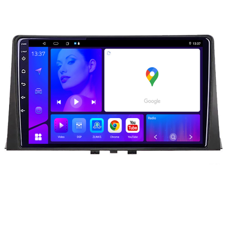 NAVIGATII DEDICATE - Navigatie Citroen Berlingo 2019-2021 Octa Core -LITE Android Ecran 720P Octa Core 4+64 Carplay  Android auto v3