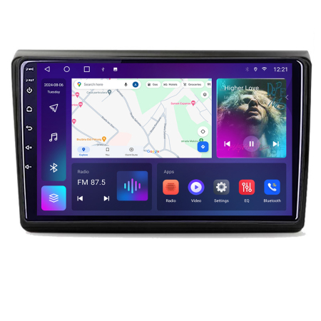 NAVIGATII DEDICATE - Navigatie Citroen C3  2018- B-C3 Android Ecran QLED octa core 4+64 carplay android auto KIT-c3+EDT-E310V3
