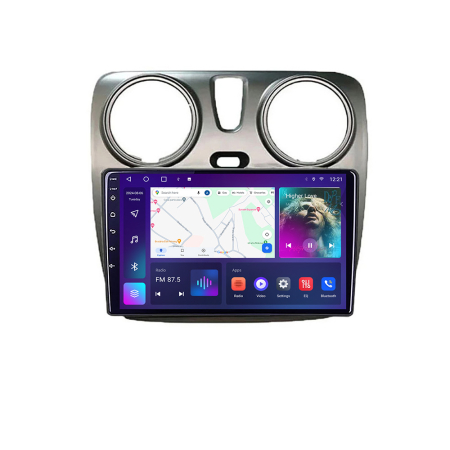 DACIA - Navigatie Dacia Dokker Android Ecran QLED octa core 4+64 carplay android auto kit-dokker+EDT-E309V3