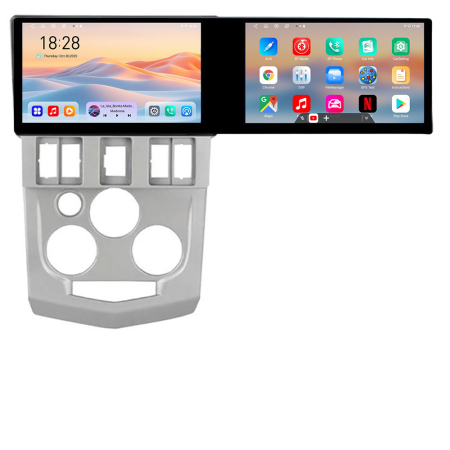 DACIA - Navigatie Dacia Logan 1 2003-2010 Kit-logan Edotec 2 ecrane  8 core 4+128 21.6 inch Incell android Wifi 5Ghz gps internet  Q