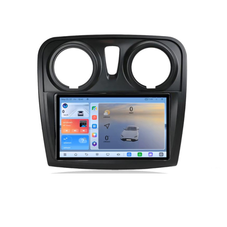 DACIA - Navigatie Dacia Sandero Logan 2012-2020 C-sandero Android 8 Core 2.2 Ghz 8+128 Qled 1K ADAS 4G LTE GPS 360 kit-sandero+EDT-E409V3