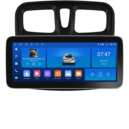 NAVIGATII DEDICATE - Navigatie Dacia Sandero Logan 2012-2020 K-sandero  4+64 12.3 inch Incell 1K android Wifi 5Ghz gps internet