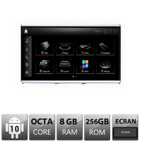 AUDI - Navigatie dedicata Audi A6 MIB EDT-A6-MIB-8-V3 ecran 12.3" Android Gps Internet Bluetooth USB Video Qualcomm 8 GB + 256 GB