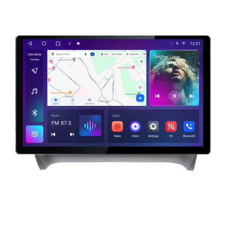 NAVIGATII DEDICATE - Navigatie dedicata BMW E39 si E53 N-082 Edonav ecran 13" 2K 4+32 Android Waze USB Navigatie 4G 360 Toslink Youtube Radio KIT-0