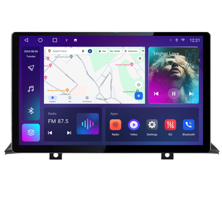 NAVIGATII DEDICATE - Navigatie dedicata BMW X3 2004-2012 N-083 Edonav ecran 13" 2K 4+32 Android Waze USB Navigatie 4G 360 Toslink Youtube Radio KIT