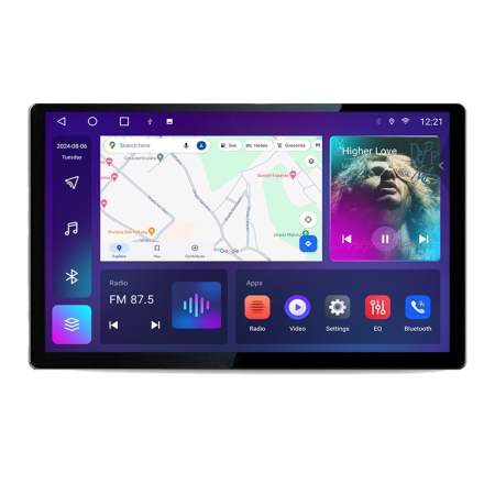 NAVIGATII DEDICATE - Navigatie dedicata Citroen C3  2018-  N-C3 Edonav ecran 13" 2K 4+32 Android Waze USB Navigatie 4G 360 Toslink Youtube Radio KI