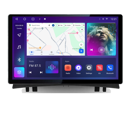 NAVIGATII DEDICATE - Navigatie dedicata Dacia Duster 2010-2012 N-099 Edonav ecran 13" 2K 4+32 Android Waze USB Navigatie 4G 360 Toslink Youtube Rad