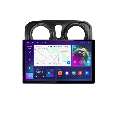 DACIA - Navigatie dedicata Dacia Sandero Logan 2012-2020 N-sandero Edonav ecran 13" 2K 4+32 Android Waze USB Navigatie 4G 360 To