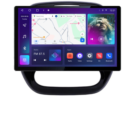 TOYOTA - Navigatie dedicata Edonav Citroen C1 Peugeot 107 Toyota Aygo 2005-2014, Ecran 2K QLED 13",Octacore,4Gb RAM,32Gb Hdd,4G,360,DSP,Carplay,Bluetooth
