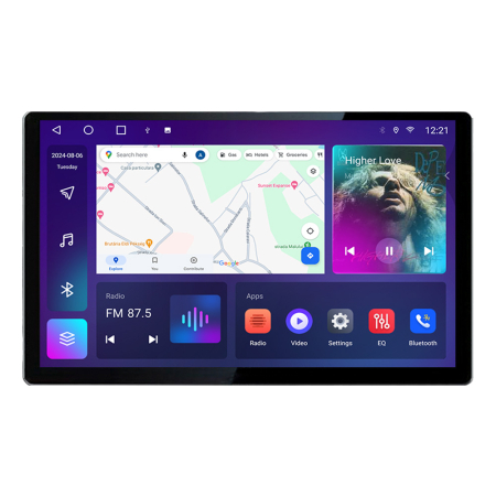 NAVIGATII DEDICATE - Navigatie dedicata Edonav Honda Fit Jazz 2004-2008, Ecran 2K QLED 13",Octacore,4Gb RAM,32Gb Hdd,4G,360,DSP,Carplay,Bluetooth EDT-E513-PRO