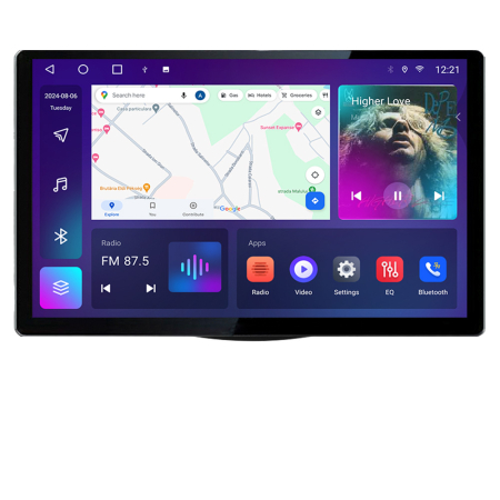TOYOTA - Navigatie dedicata Edonav Toyota Highlander 2013-2018, Ecran 2K QLED 13",Octacore,4Gb RAM,32Gb Hdd,4G,360,DSP,Carplay,Bluetooth