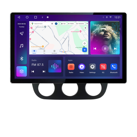 VOLKSWAGEN - Navigatie dedicata Edonav VW Golf 5 2004-2010 clima manuala, Ecran 2K QLED 13",Octacore,4Gb RAM,32Gb Hdd,4G,360,DSP,Carplay,Bluetooth