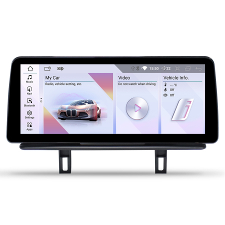 NAVIGATII DEDICATE - Navigatie dedicata Edotec BMW Seria 1 E87 2003-2008 masini ecran color CIC Android ecran 12.3" 8+128 4G BT