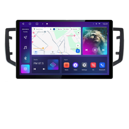 NAVIGATII DEDICATE - Navigatie dedicata Honda CRV 2016-2022 N-CRV19 Edonav ecran 13" 2K 4+32 Android Waze USB Navigatie 4G 360 Toslink Youtube Radi