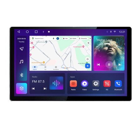 NAVIGATII DEDICATE - Navigatie dedicata Isuzu DMAX 2020- N-DMAX20 Edonav ecran 13" 2K 4+32 Android Waze USB Navigatie 4G 360 Toslink Youtube Radio